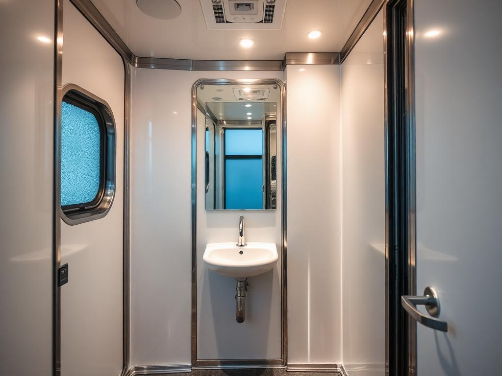 Luxury Restroom Trailers in Portage, WI
